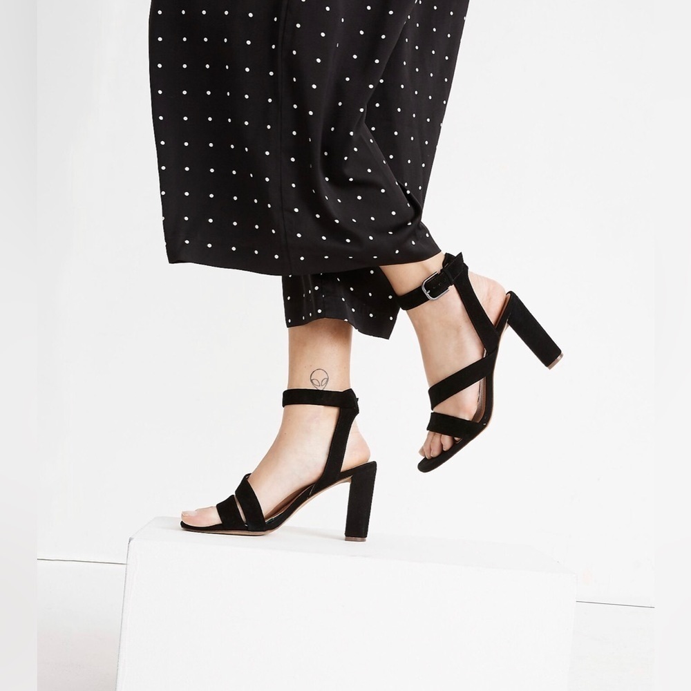 Madewell The Liv Sandal in Suede Size 9.5